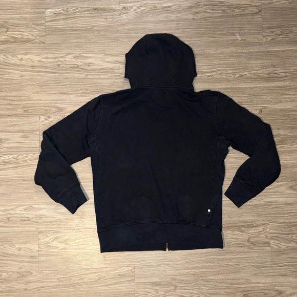 Rapha Cotton Logo Full Zip Hoodie Mens Size Large Navy Blue - Picture 4 of 6